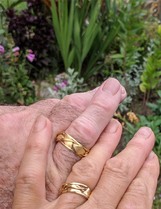 Celtic Claddagh Wedding Band | Celtic Wedding Band | Claddagh Ring Mean -  Elena Brennan Jewellery